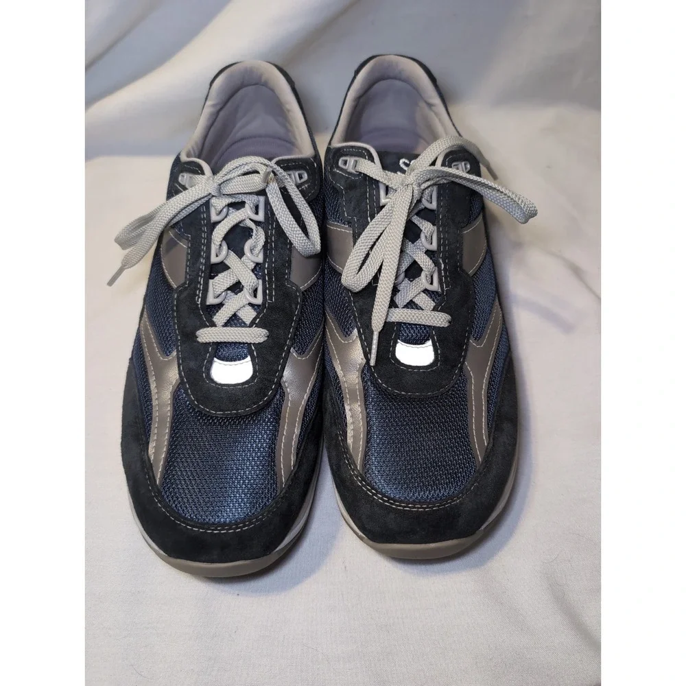 SAS Journey Mesh Mens Shoes Sz 13 M Athletic Running Blue Mesh Lace Up Sneakers